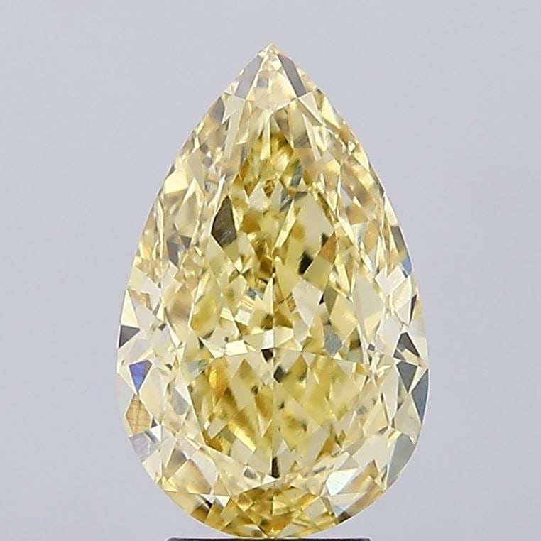 IGI Pear 5.19ct Fancy Vivid Yellow VVS2 - Loose Lab Diamond: IGI Pear 5.19ct Fancy Vivid Yellow VVS2 - Loose Lab Diamond Item Specifics: Source: This Is A Real Diamond Grown In A Lab Not Mined. Carat: 5.19 Cut: - Color: Fancy Vivid Yellow Clarity: VVS2 Polish: 