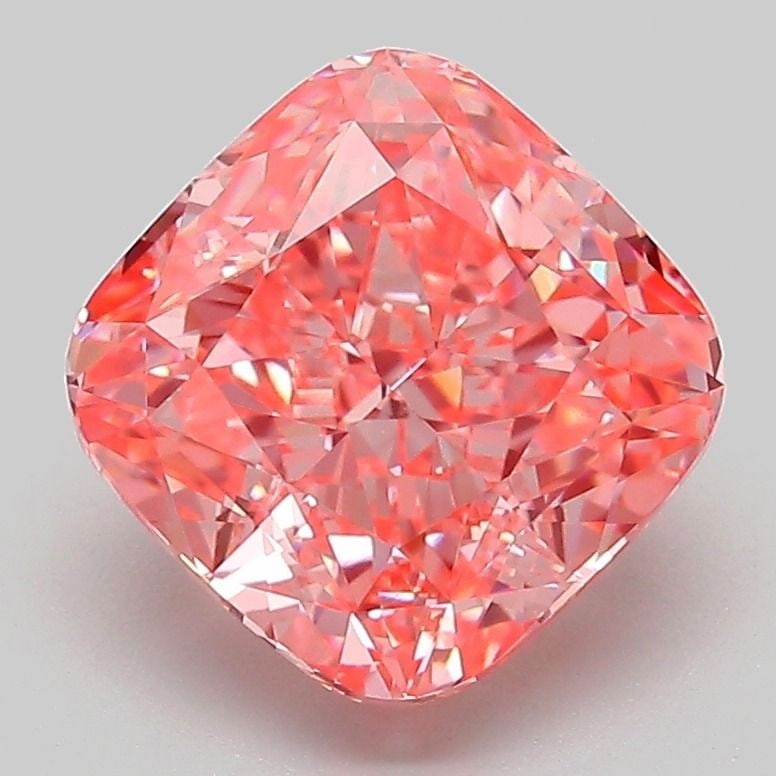 IGI Cushion Modified 3.01ct Fancy Vivid Pink VVS2 - Loose Lab Diamond: IGI Cushion Modified 3.01ct Fancy Vivid Pink VVS2 - Loose Lab Diamond Item Specifics: Source: This Is A Real Diamond Grown In A Lab Not Mined. Carat: 3.01 Cut: - Color: Fancy Vivid Pink Clarity: VVS2 