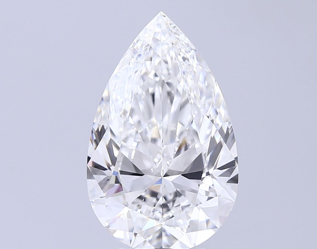 IGI Pear 6.08ct E VVS2 - Loose Lab Diamond: IGI Pear 6.08ct E VVS2 - Loose Lab Diamond Item Specifics: Source: This Is A Real Diamond Grown In A Lab Not Mined. Carat: 6.08 Cut: - Color: E Clarity: VVS2 Polish: EX Symmetry: EX Measurements: 16.3