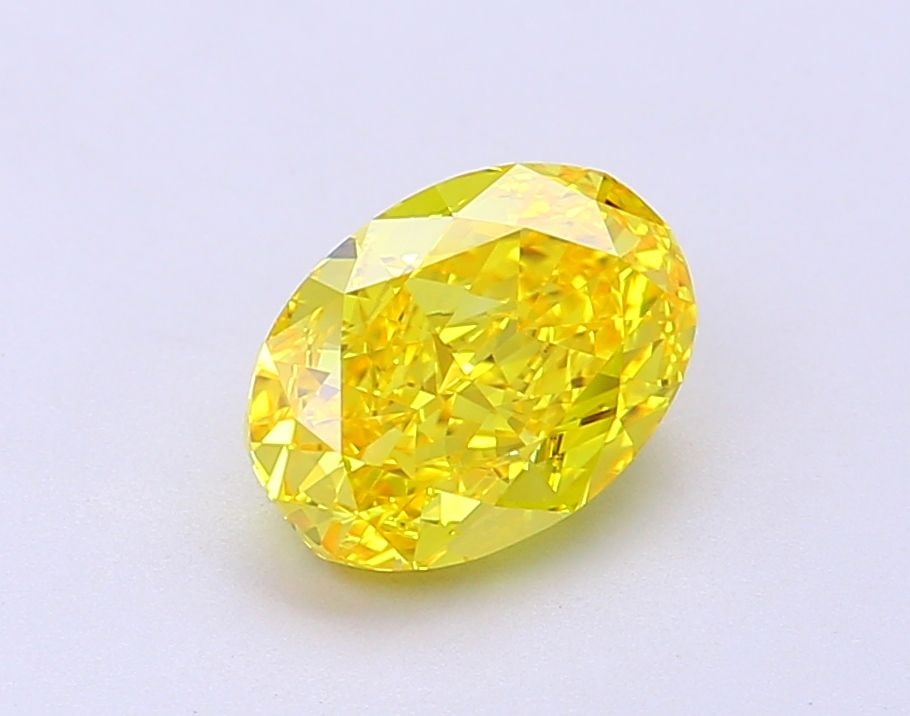 IGI Oval 1.61ct Fancy Vivid Yellow VVS2 - Loose Lab Diamond: IGI Oval 1.61ct Fancy Vivid Yellow VVS2 - Loose Lab Diamond Item Specifics: Source: This Is A Real Diamond Grown In A Lab Not Mined. Carat: 1.61 Cut: - Color: Fancy Vivid Yellow Clarity: VVS2 Polish: 