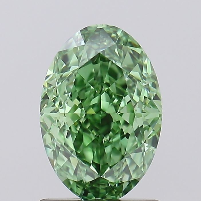 IGI Oval 1.41ct Fancy Vivid Green FL - Loose Lab Diamond: IGI Oval 1.41ct Fancy Vivid Green FL - Loose Lab Diamond Item Specifics: Source: This Is A Real Diamond Grown In A Lab Not Mined. Carat: 1.41 Cut: - Color: Fancy Vivid Green Clarity: FL Polish: EX Sym