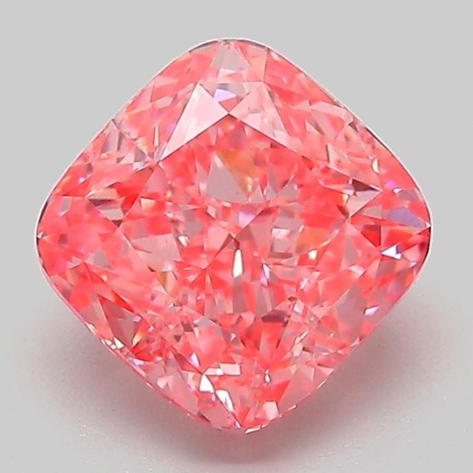 IGI Cushion Modified 2.06ct Fancy Vivid Pink VVS2 - Loose Lab Diamond: IGI Cushion Modified 2.06ct Fancy Vivid Pink VVS2 - Loose Lab Diamond Item Specifics: Source: This Is A Real Diamond Grown In A Lab Not Mined. Carat: 2.06 Cut: - Color: Fancy Vivid Pink Clarity: VVS2 