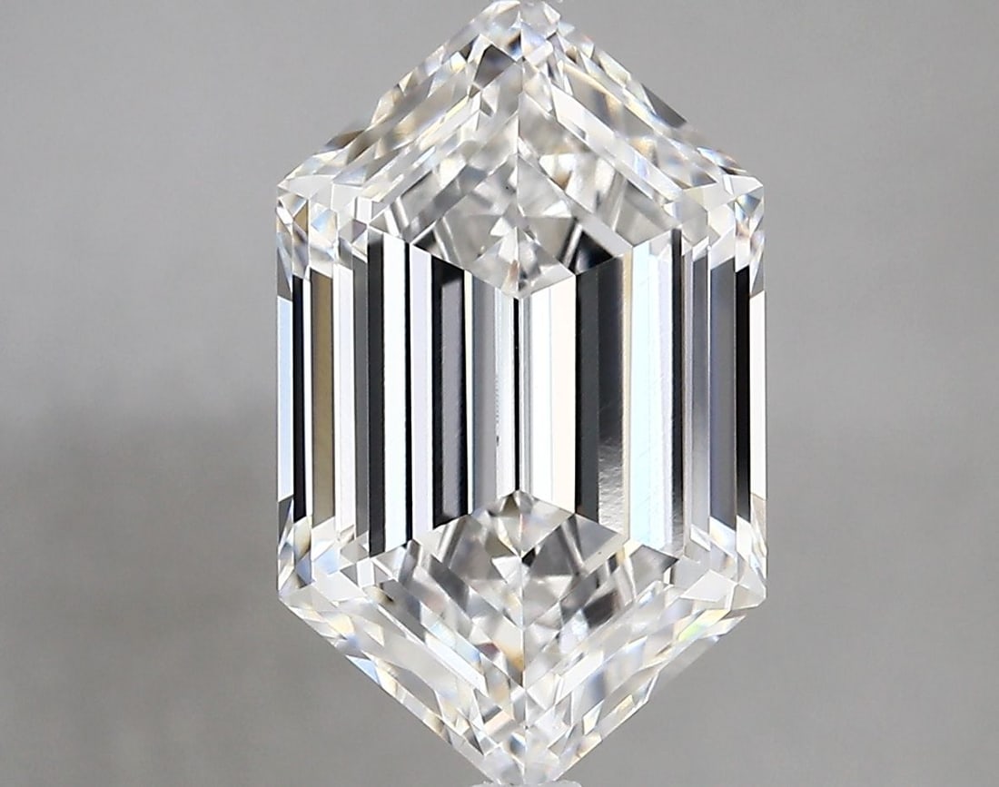 IGI Hexagonal 4.19ct D VVS2 - Loose Lab Diamond (1 of 1)