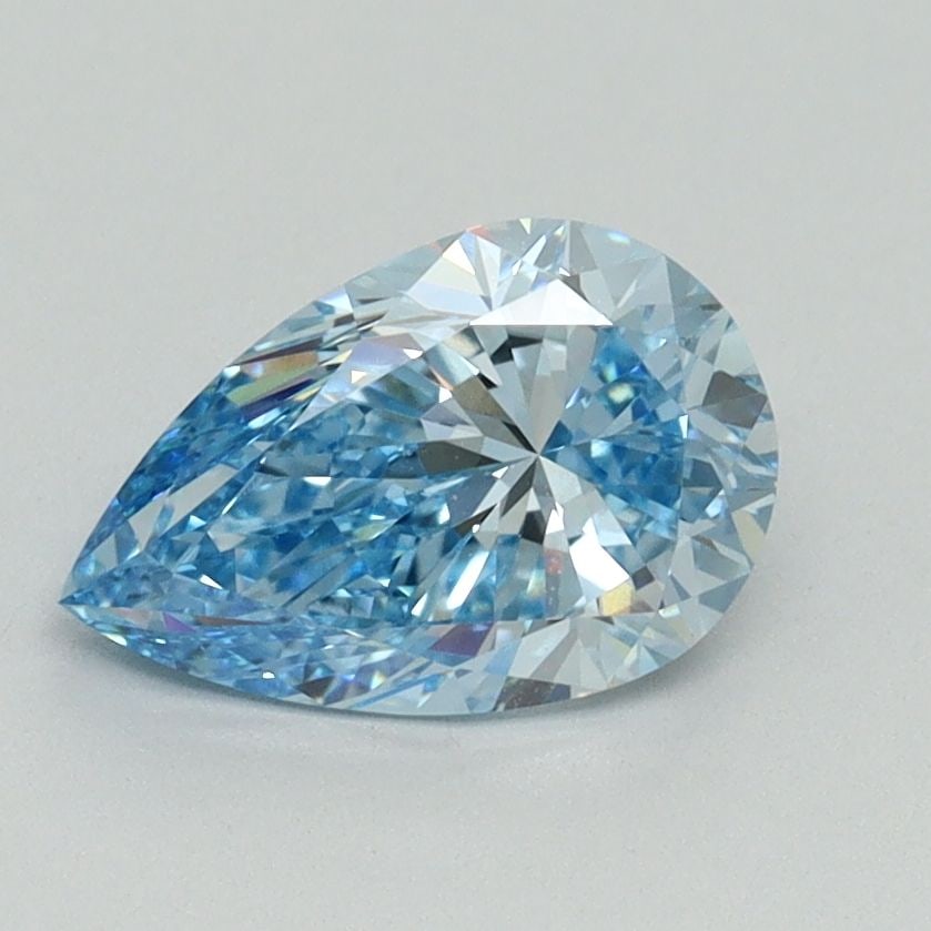 IGI Pear 1.21ct Fancy Vivid Blue VVS2 - Loose Lab Diamond: IGI Pear 1.21ct Fancy Vivid Blue VVS2 - Loose Lab Diamond Item Specifics: Source: This Is A Real Diamond Grown In A Lab Not Mined. Carat: 1.21 Cut: - Color: Fancy Vivid Blue Clarity: VVS2 Polish: EX S
