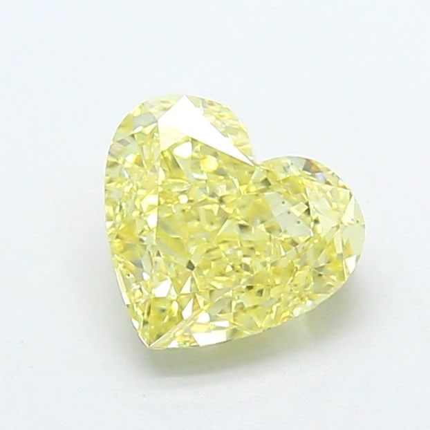 IGI Heart 1.3ct Fancy Yellow VVS2 - Loose Lab Diamond: IGI Heart 1.3ct Fancy Yellow VVS2 - Loose Lab Diamond Item Specifics: Source: This Is A Real Diamond Grown In A Lab Not Mined. Carat: 1.3 Cut: - Color: Fancy Yellow Clarity: VVS2 Polish: EX Symmetry: 