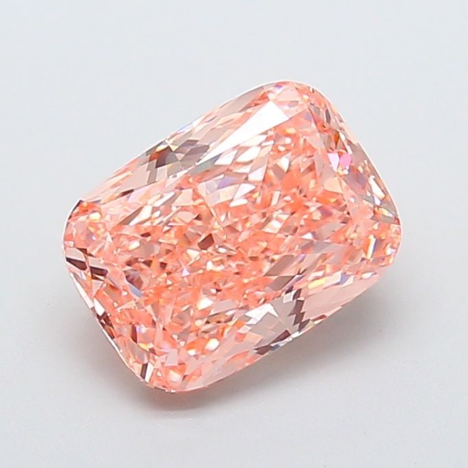 IGI Cushion Modified 5.04ct Fancy Intense Orangey Pink VVS2 - Loose Lab Diamond: IGI Cushion Modified 5.04ct Fancy Intense Orangey Pink VVS2 - Loose Lab Diamond Item Specifics: Source: This Is A Real Diamond Grown In A Lab Not Mined. Carat: 5.04 Cut: - Color: Fancy Intense Orangey