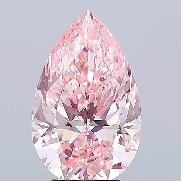 IGI Pear 5.03ct Fancy Vivid Pink VVS2 - Loose Lab Diamond: IGI Pear 5.03ct Fancy Vivid Pink VVS2 - Loose Lab Diamond Item Specifics: Source: This Is A Real Diamond Grown In A Lab Not Mined. Carat: 5.03 Cut: - Color: Fancy Vivid Pink Clarity: VVS2 Polish: EX S