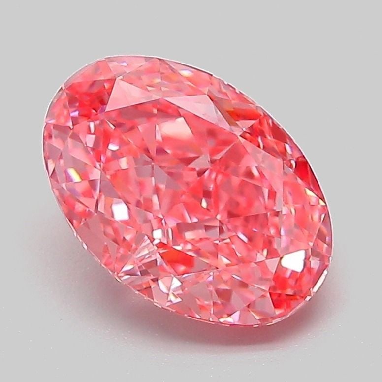 IGI Oval 2.07ct Fancy Vivid Pink VVS2 - Loose Lab Diamond: IGI Oval 2.07ct Fancy Vivid Pink VVS2 - Loose Lab Diamond Item Specifics: Source: This Is A Real Diamond Grown In A Lab Not Mined. Carat: 2.07 Cut: - Color: Fancy Vivid Pink Clarity: VVS2 Polish: EX S