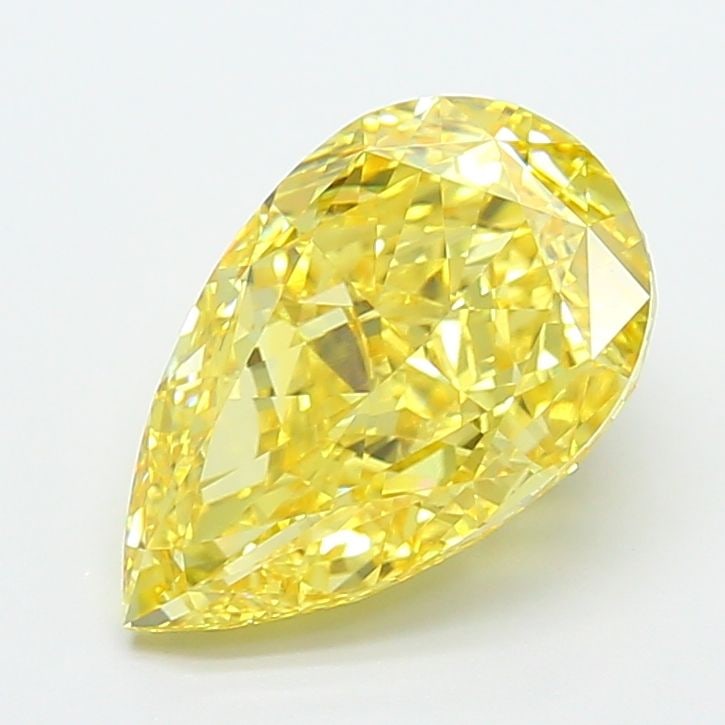 IGI Pear 5.06ct Fancy Vivid Yellow VVS2 - Loose Lab Diamond: IGI Pear 5.06ct Fancy Vivid Yellow VVS2 - Loose Lab Diamond Item Specifics: Source: This Is A Real Diamond Grown In A Lab Not Mined. Carat: 5.06 Cut: - Color: Fancy Vivid Yellow Clarity: VVS2 Polish: 