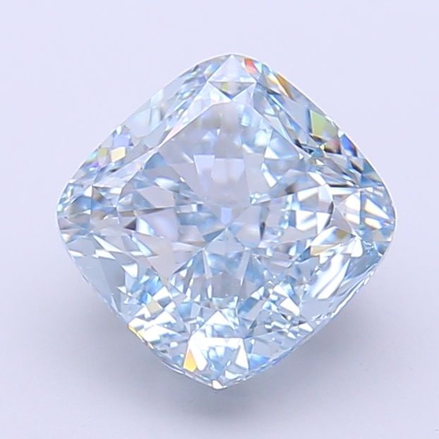 IGI Cushion Modified 2.5ct Fancy Intense Blue VVS1 - Loose Lab Diamond: IGI Cushion Modified 2.5ct Fancy Intense Blue VVS1 - Loose Lab Diamond Item Specifics: Source: This Is A Real Diamond Grown In A Lab Not Mined. Carat: 2.5 Cut: - Color: Fancy Intense Blue Clarity: VVS