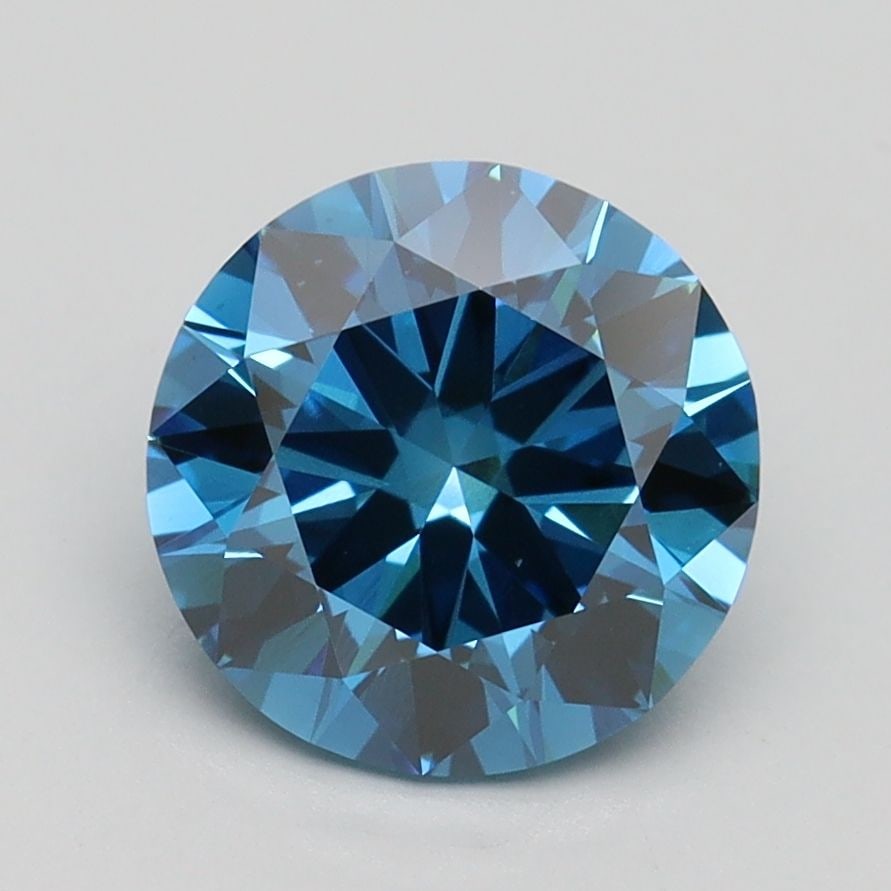 IGI Round 2.0ct Fancy Vivid Blue VVS2 - Loose Lab Diamond: IGI Round 2.0ct Fancy Vivid Blue VVS2 - Loose Lab Diamond Item Specifics: Source: This Is A Real Diamond Grown In A Lab Not Mined. Carat: 2.0 Cut: EX Color: Fancy Vivid Blue Clarity: VVS2 Polish: EX S