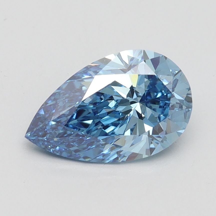 IGI Pear 1.21ct Fancy Vivid Blue VVS2 - Loose Lab Diamond: IGI Pear 1.21ct Fancy Vivid Blue VVS2 - Loose Lab Diamond Item Specifics: Source: This Is A Real Diamond Grown In A Lab Not Mined. Carat: 1.21 Cut: - Color: Fancy Vivid Blue Clarity: VVS2 Polish: EX S