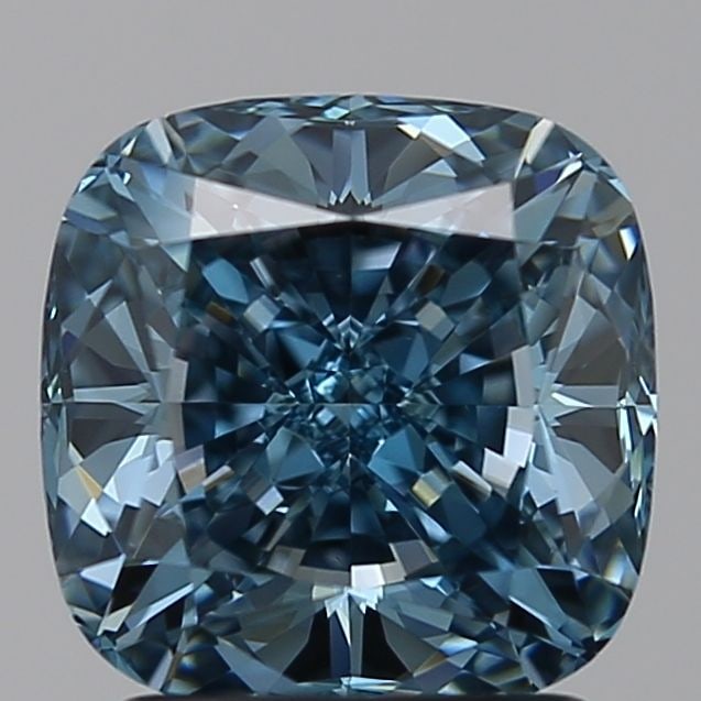 Cushion Brilliant 2.02ct Blue VVS2 - Loose Lab Diamond: Cushion Brilliant 2.02ct Blue VVS2 - Loose Lab Diamond Item Specifics: Source: This Is A Real Diamond Grown In A Lab Not Mined. Carat: 2.02 Cut: - Color: Blue Clarity: VVS2 Polish: EX Symmetry: EX Mea