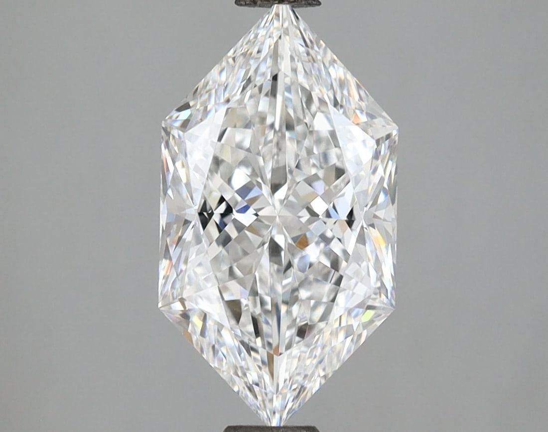 IGI Hexagonal 2.41ct E VVS2 - Loose Lab Diamond: IGI Hexagonal 2.41ct E VVS2 - Loose Lab Diamond Item Specifics: Source: This Is A Real Diamond Grown In A Lab Not Mined. Carat: 2.41 Cut: - Color: E Clarity: VVS2 Polish: EX Symmetry: EX Measurements: