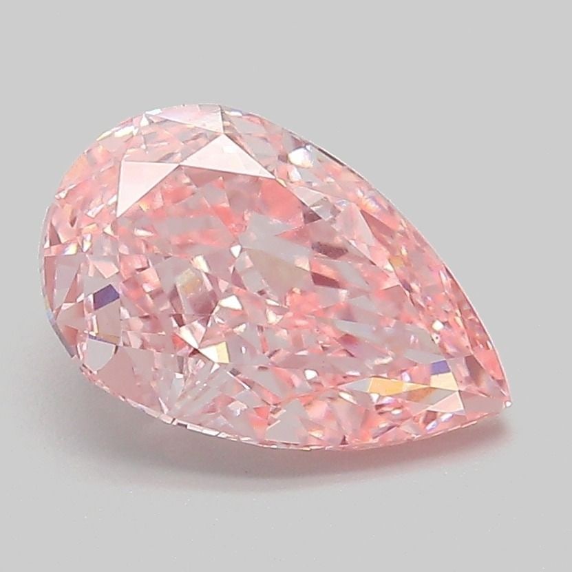 IGI Pear 2.1ct Fancy Vivid Pink VVS2 - Loose Lab Diamond: IGI Pear 2.1ct Fancy Vivid Pink VVS2 - Loose Lab Diamond Item Specifics: Source: This Is A Real Diamond Grown In A Lab Not Mined. Carat: 2.1 Cut: - Color: Fancy Vivid Pink Clarity: VVS2 Polish: VG Sym