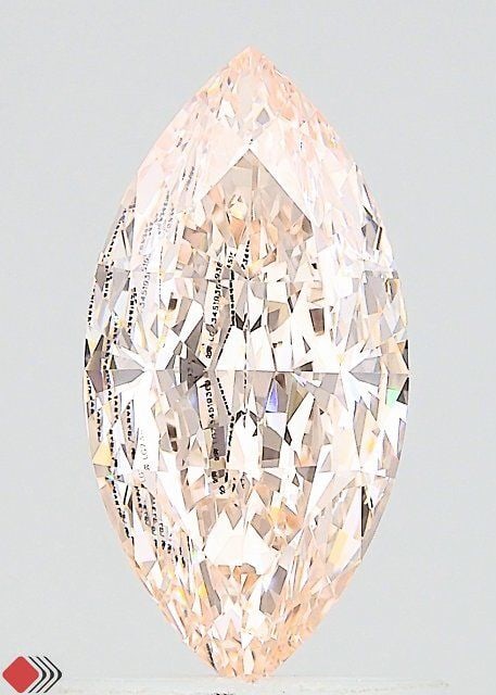 IGI Marquise 1.1ct Fancy Light Pink VVS2 - Loose Lab Diamond: IGI Marquise 1.1ct Fancy Light Pink VVS2 - Loose Lab Diamond Item Specifics: Source: This Is A Real Diamond Grown In A Lab Not Mined. Carat: 1.1 Cut: - Color: Fancy Light Pink Clarity: VVS2 Polish: