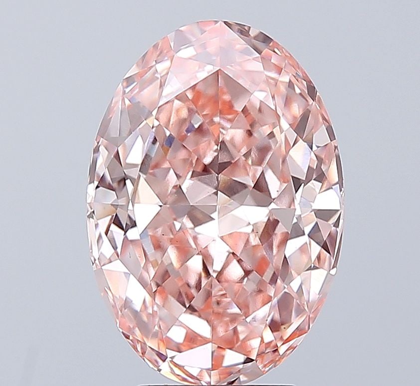 IGI Oval 4.31ct Fancy Intense Pink VVS2 - Loose Lab Diamond: IGI Oval 4.31ct Fancy Intense Pink VVS2 - Loose Lab Diamond Item Specifics: Source: This Is A Real Diamond Grown In A Lab Not Mined. Carat: 4.31 Cut: - Color: Fancy Intense Pink Clarity: VVS2 Polish: 
