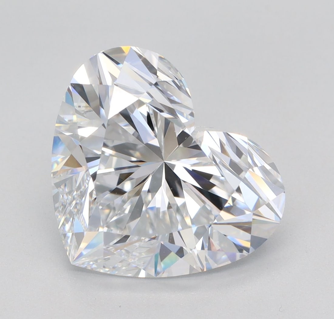 IGI Heart 4.22ct D VVS1 - Loose Lab Diamond: IGI Heart 4.22ct D VVS1 - Loose Lab Diamond Item Specifics: Source: This Is A Real Diamond Grown In A Lab Not Mined. Carat: 4.22 Cut: - Color: D Clarity: VVS1 Polish: EX Symmetry: EX Measurements: 9.6