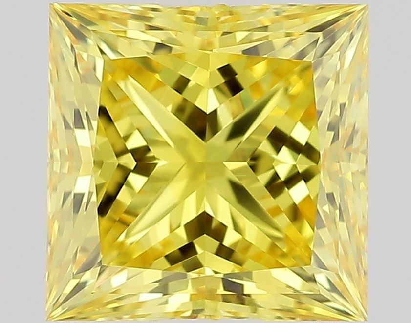 IGI Princess 1.02ct Fancy Vivid Yellow VVS1 - Loose Lab Diamond: IGI Princess 1.02ct Fancy Vivid Yellow VVS1 - Loose Lab Diamond Item Specifics: Source: This Is A Real Diamond Grown In A Lab Not Mined. Carat: 1.02 Cut: - Color: Fancy Vivid Yellow Clarity: VVS1 Poli