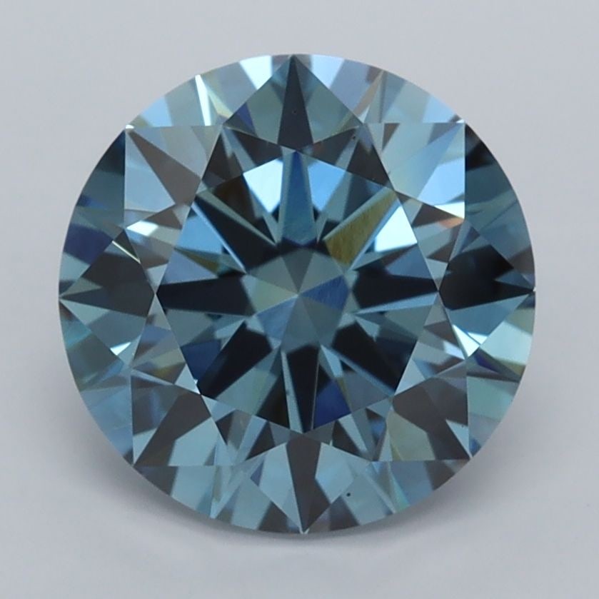 IGI Round 2.71ct Fancy Vivid Blue VVS2 - Ideal Loose Lab Diamond: IGI Round 2.71ct Fancy Vivid Blue VVS2 - Ideal Loose Lab Diamond Item Specifics: Source: This Is A Real Diamond Grown In A Lab Not Mined. Carat: 2.71 Cut: ID Color: Fancy Vivid Blue Clarity: VVS2 Poli