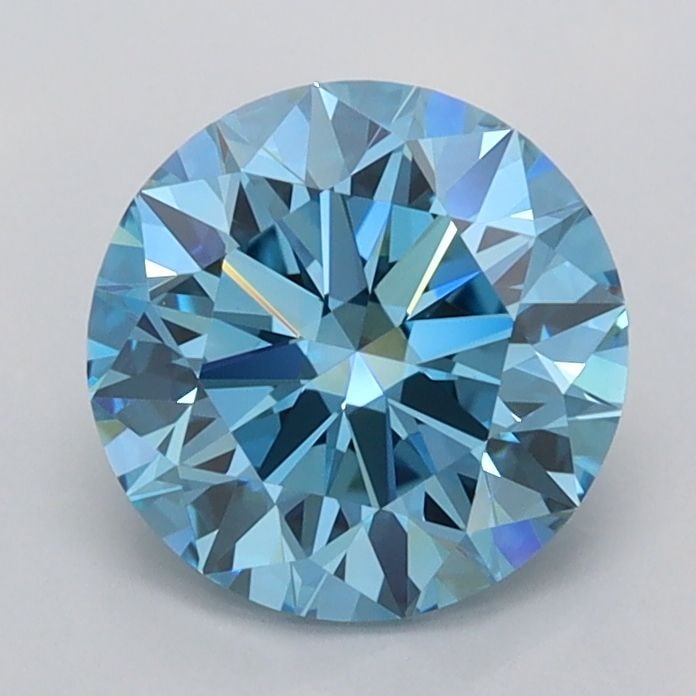 IGI Round 1.53ct Fancy Vivid Blue VVS2 - Ideal Loose Lab Diamond: IGI Round 1.53ct Fancy Vivid Blue VVS2 - Ideal Loose Lab Diamond Item Specifics: Source: This Is A Real Diamond Grown In A Lab Not Mined. Carat: 1.53 Cut: ID Color: Fancy Vivid Blue Clarity: VVS2 Poli
