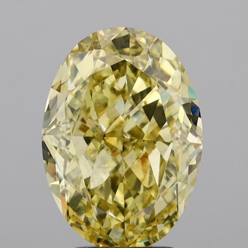 IGI Oval 5.03ct Fancy Intense Yellow VVS2 - Loose Lab Diamond: IGI Oval 5.03ct Fancy Intense Yellow VVS2 - Loose Lab Diamond Item Specifics: Source: This Is A Real Diamond Grown In A Lab Not Mined. Carat: 5.03 Cut: - Color: Fancy Intense Yellow Clarity: VVS2 Poli