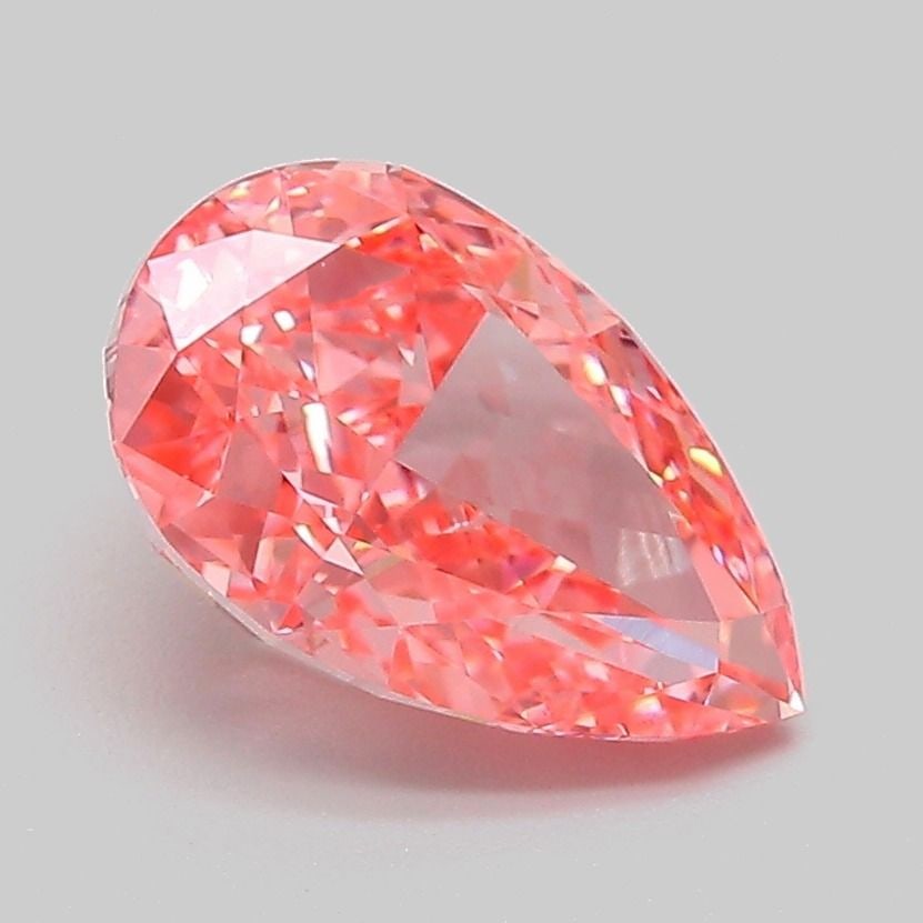 IGI Pear 2.06ct Fancy Vivid Pink VVS2 - Loose Lab Diamond: IGI Pear 2.06ct Fancy Vivid Pink VVS2 - Loose Lab Diamond Item Specifics: Source: This Is A Real Diamond Grown In A Lab Not Mined. Carat: 2.06 Cut: - Color: Fancy Vivid Pink Clarity: VVS2 Polish: EX S