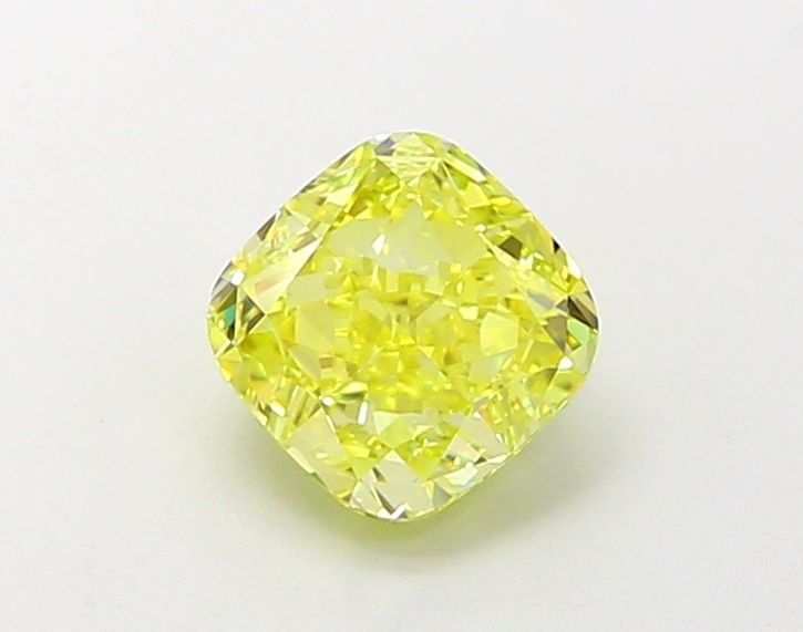 IGI Cushion Modified 1.08ct Fancy Vivid Yellow VVS2 - Loose Lab Diamond: IGI Cushion Modified 1.08ct Fancy Vivid Yellow VVS2 - Loose Lab Diamond Item Specifics: Source: This Is A Real Diamond Grown In A Lab Not Mined. Carat: 1.08 Cut: - Color: Fancy Vivid Yellow Clarity: V