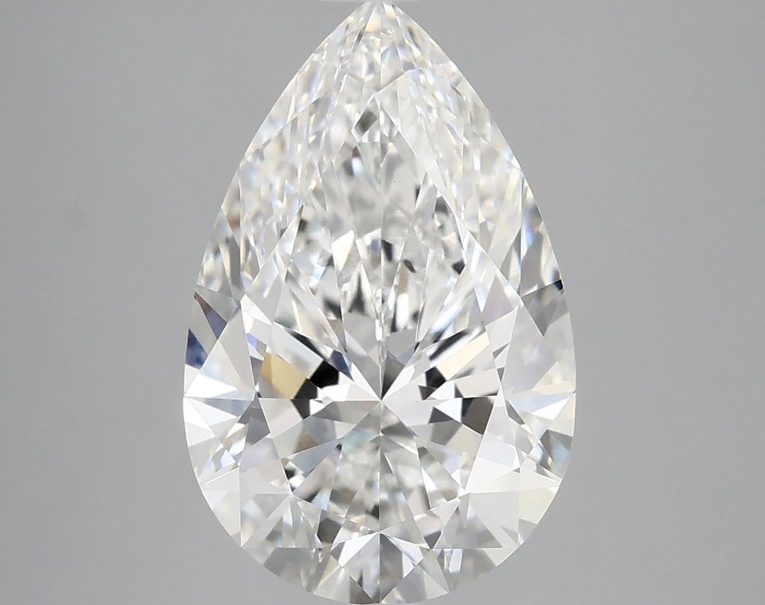 IGI Pear 3.96ct E VVS2 - Loose Lab Diamond: IGI Pear 3.96ct E VVS2 - Loose Lab Diamond Item Specifics: Source: This Is A Real Diamond Grown In A Lab Not Mined. Carat: 3.96 Cut: - Color: E Clarity: VVS2 Polish: EX Symmetry: EX Measurements: