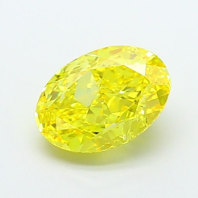 IGI Oval 3.11ct Fancy Vivid Yellow VVS2 - Loose Lab Diamond: IGI Oval 3.11ct Fancy Vivid Yellow VVS2 - Loose Lab Diamond Item Specifics: Source: This Is A Real Diamond Grown In A Lab Not Mined. Carat: 3.11 Cut: - Color: Fancy Vivid Yellow Clarity: VVS2 Polish: 