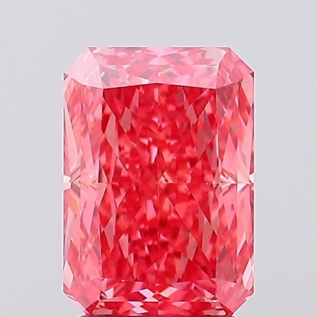 IGI Radiant 2.55ct Fancy Vivid Pink VVS2 - Loose Lab Diamond: IGI Radiant 2.55ct Fancy Vivid Pink VVS2 - Loose Lab Diamond Item Specifics: Source: This Is A Real Diamond Grown In A Lab Not Mined. Carat: 2.55 Cut: - Color: Fancy Vivid Pink Clarity: VVS2 Polish:
