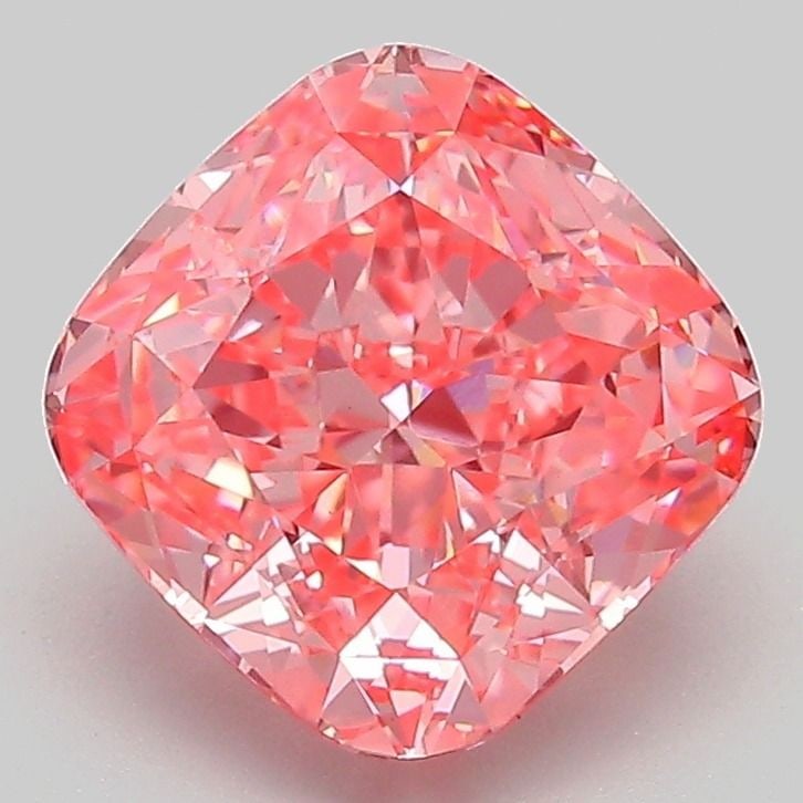 IGI Cushion Modified 3.02ct Fancy Vivid Pink VVS2 - Loose Lab Diamond: IGI Cushion Modified 3.02ct Fancy Vivid Pink VVS2 - Loose Lab Diamond Item Specifics: Source: This Is A Real Diamond Grown In A Lab Not Mined. Carat: 3.02 Cut: - Color: Fancy Vivid Pink Clarity: VVS2 