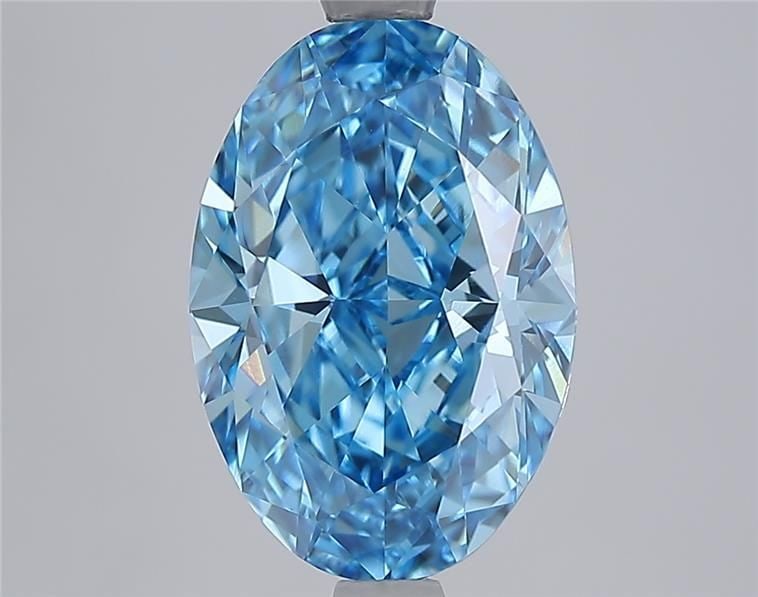 IGI Oval 3.55ct Fancy Vivid Blue VVS2 - Loose Lab Diamond: IGI Oval 3.55ct Fancy Vivid Blue VVS2 - Loose Lab Diamond Item Specifics: Source: This Is A Real Diamond Grown In A Lab Not Mined. Carat: 3.55 Cut: - Color: Fancy Vivid Blue Clarity: VVS2 Polish: EX S