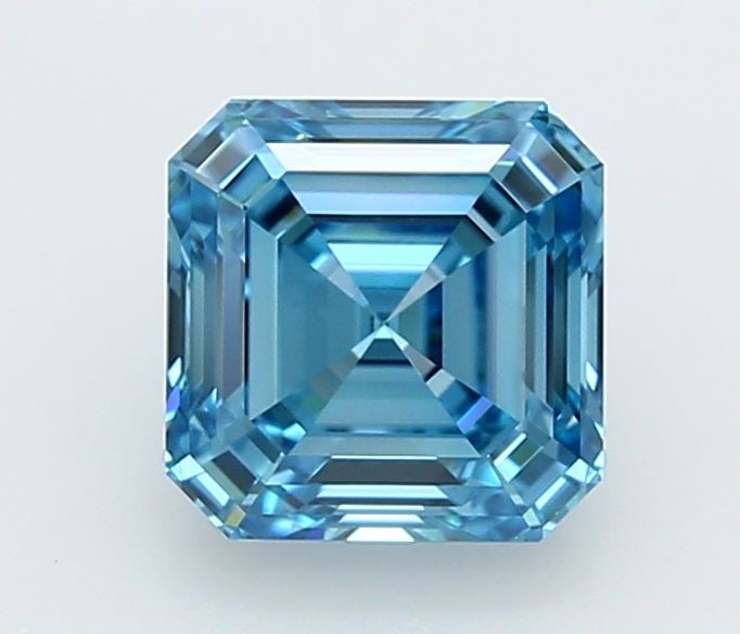 IGI Asscher 2.0ct Fancy Vivid Blue VVS2 - Loose Lab Diamond: IGI Asscher 2.0ct Fancy Vivid Blue VVS2 - Loose Lab Diamond Item Specifics: Source: This Is A Real Diamond Grown In A Lab Not Mined. Carat: 2.0 Cut: - Color: Fancy Vivid Blue Clarity: VVS2 Polish: EX 