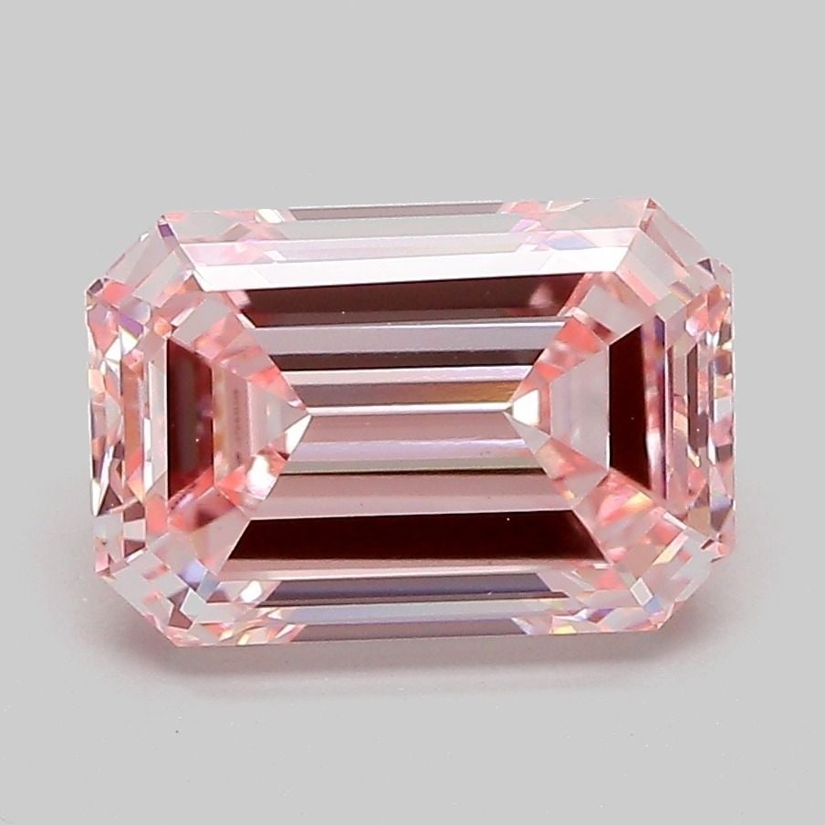 IGI Emerald 3.01ct Fancy Intense Pink VVS2 - Loose Lab Diamond: IGI Emerald 3.01ct Fancy Intense Pink VVS2 - Loose Lab Diamond Item Specifics: Source: This Is A Real Diamond Grown In A Lab Not Mined. Carat: 3.01 Cut: - Color: Fancy Intense Pink Clarity: VVS2 Polis
