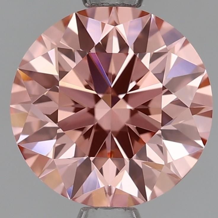 Round 1.58ct Fancy Orangey Pink VVS2 - Loose Lab Diamond: Round 1.58ct Fancy Orangey Pink VVS2 - Loose Lab Diamond Item Specifics: Source: This Is A Real Diamond Grown In A Lab Not Mined. Carat: 1.58 Cut: EX Color: Fancy Orangey Pink Clarity: VVS2 Polish: VG
