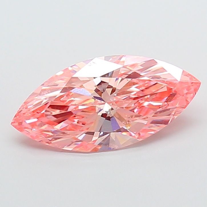 IGI Marquise 3.54ct Fancy Vivid Pink VVS2 - Loose Lab Diamond: IGI Marquise 3.54ct Fancy Vivid Pink VVS2 - Loose Lab Diamond Item Specifics: Source: This Is A Real Diamond Grown In A Lab Not Mined. Carat: 3.54 Cut: - Color: Fancy Vivid Pink Clarity: VVS2 Polish: 