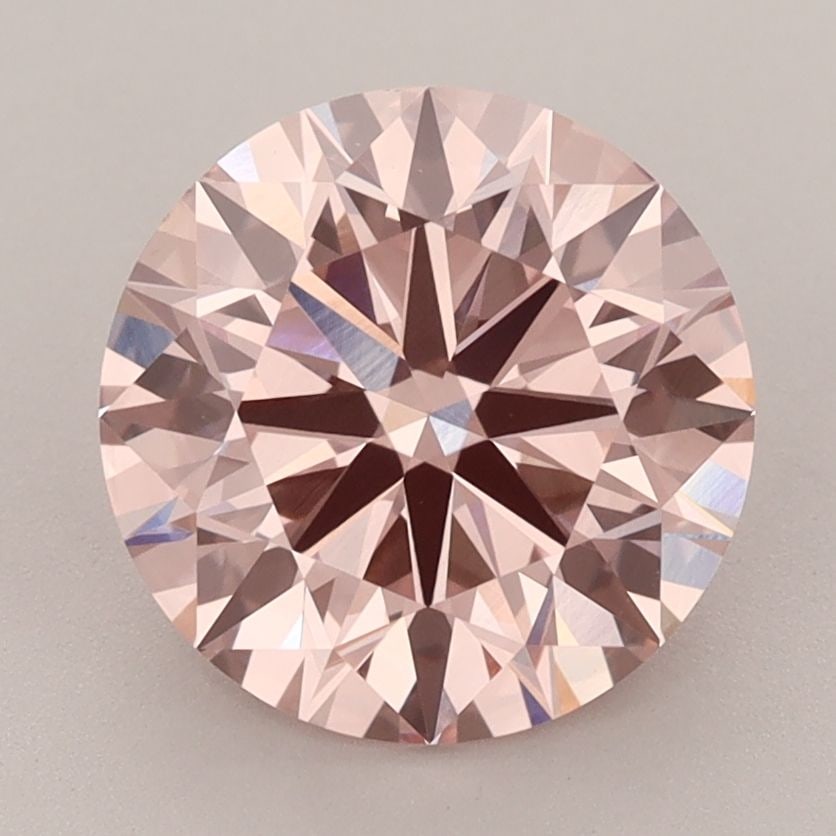 IGI Round 3.02ct Fancy Intense Brownish Pink VVS2 - Ideal Loose Lab Diamond: IGI Round 3.02ct Fancy Intense Brownish Pink VVS2 - Ideal Loose Lab Diamond Item Specifics: Source: This Is A Real Diamond Grown In A Lab Not Mined. Carat: 3.02 Cut: ID Color: Fancy Intense Brownish P