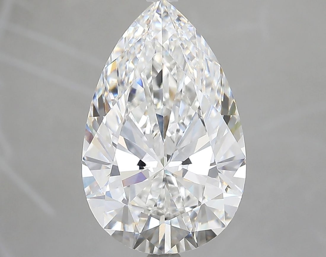 IGI Pear 5.06ct F VVS2 - Loose Lab Diamond: IGI Pear 5.06ct F VVS2 - Loose Lab Diamond Item Specifics: Source: This Is A Real Diamond Grown In A Lab Not Mined. Carat: 5.06 Cut: - Color: F Clarity: VVS2 Polish: EX Symmetry: EX Measurements: 15.0