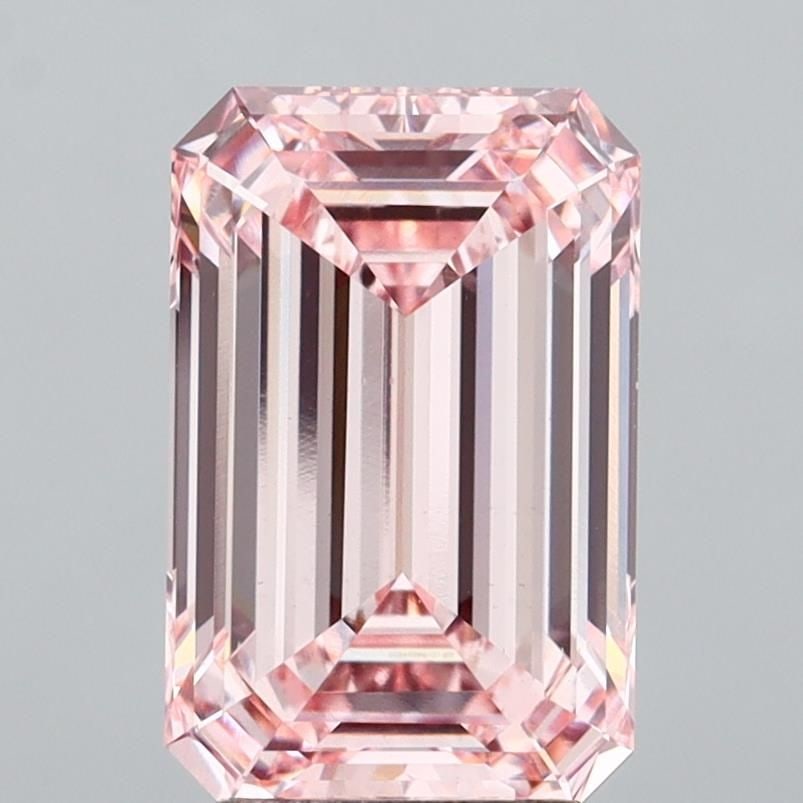 IGI Emerald 4.06ct Fancy Intense Pink VVS2 - Loose Lab Diamond: IGI Emerald 4.06ct Fancy Intense Pink VVS2 - Loose Lab Diamond Item Specifics: Source: This Is A Real Diamond Grown In A Lab Not Mined. Carat: 4.06 Cut: - Color: Fancy Intense Pink Clarity: VVS2 Polis