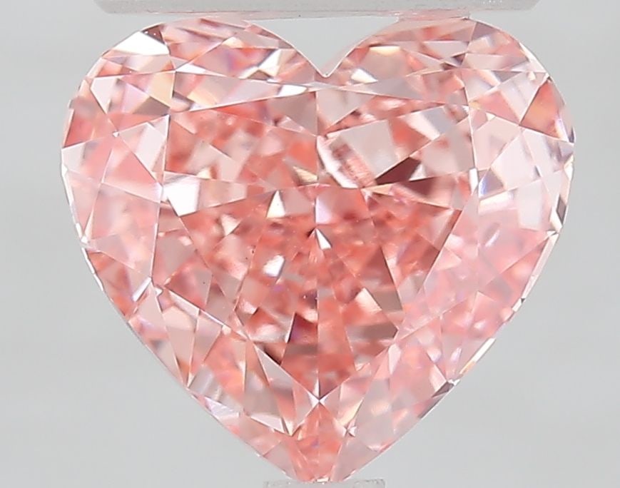 IGI Heart 2.54ct Fancy Vivid Pink VVS2 - Loose Lab Diamond: IGI Heart 2.54ct Fancy Vivid Pink VVS2 - Loose Lab Diamond Item Specifics: Source: This Is A Real Diamond Grown In A Lab Not Mined. Carat: 2.54 Cut: - Color: Fancy Vivid Pink Clarity: VVS2 Polish: EX 