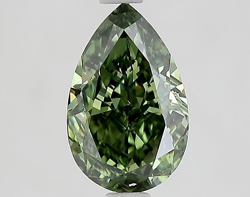 IGI Pear 1.54ct Fancy Vivid Green VVS2 - Loose Lab Diamond: IGI Pear 1.54ct Fancy Vivid Green VVS2 - Loose Lab Diamond Item Specifics: Source: This Is A Real Diamond Grown In A Lab Not Mined. Carat: 1.54 Cut: - Color: Fancy Vivid Green Clarity: VVS2 Polish: EX