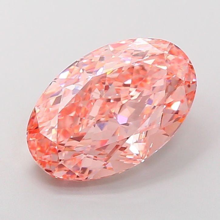 IGI Oval 10.1ct Fancy Vivid Pink VVS2 - Loose Lab Diamond: IGI Oval 10.1ct Fancy Vivid Pink VVS2 - Loose Lab Diamond Item Specifics: Source: This Is A Real Diamond Grown In A Lab Not Mined. Carat: 10.1 Cut: - Color: Fancy Vivid Pink Clarity: VVS2 Polish: EX S