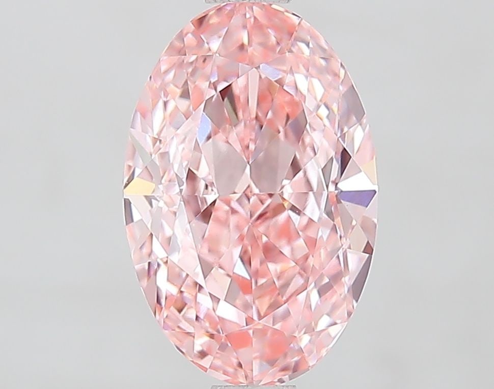 IGI Oval 2.1ct Fancy Vivid Pink VVS2 - Loose Lab Diamond: IGI Oval 2.1ct Fancy Vivid Pink VVS2 - Loose Lab Diamond Item Specifics: Source: This Is A Real Diamond Grown In A Lab Not Mined. Carat: 2.1 Cut: - Color: Fancy Vivid Pink Clarity: VVS2 Polish: EX Sym