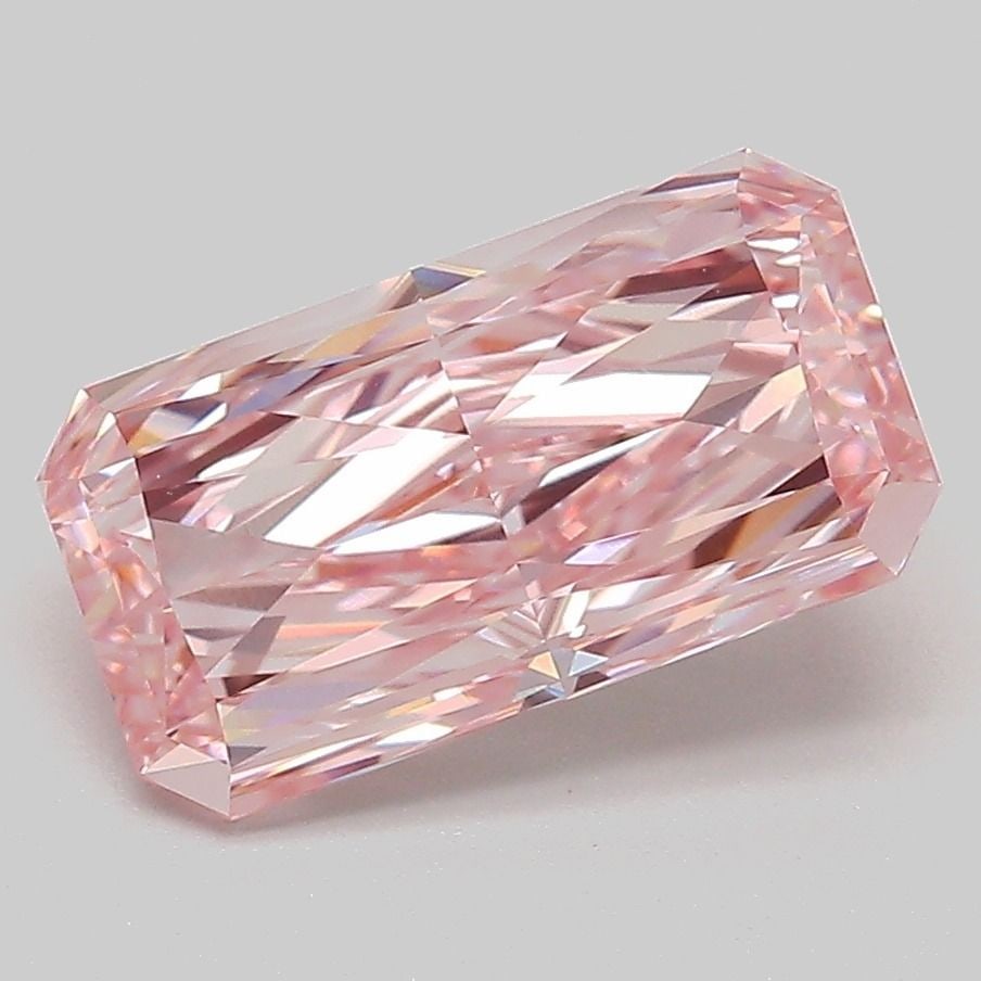 IGI Radiant 2.6ct Fancy Intense Pink VVS2 - Loose Lab Diamond: IGI Radiant 2.6ct Fancy Intense Pink VVS2 - Loose Lab Diamond Item Specifics: Source: This Is A Real Diamond Grown In A Lab Not Mined. Carat: 2.6 Cut: - Color: Fancy Intense Pink Clarity: VVS2 Polish: