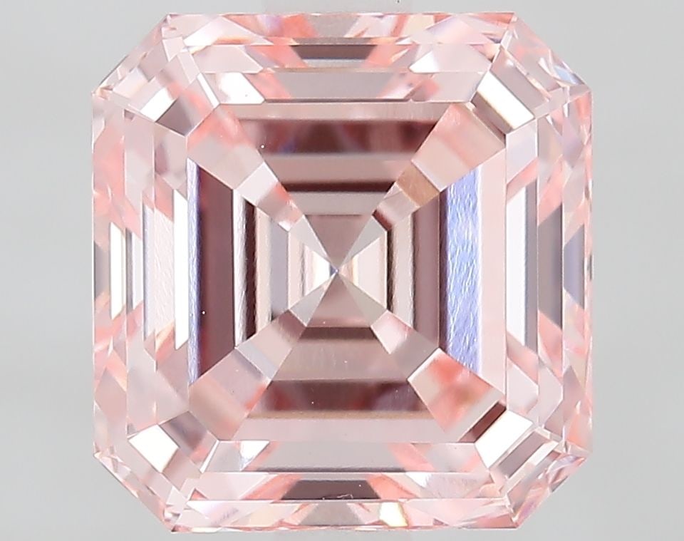 IGI Asscher 2.58ct Fancy Intense Pink VVS2 - Loose Lab Diamond: IGI Asscher 2.58ct Fancy Intense Pink VVS2 - Loose Lab Diamond Item Specifics: Source: This Is A Real Diamond Grown In A Lab Not Mined. Carat: 2.58 Cut: - Color: Fancy Intense Pink Clarity: VVS2 Polis