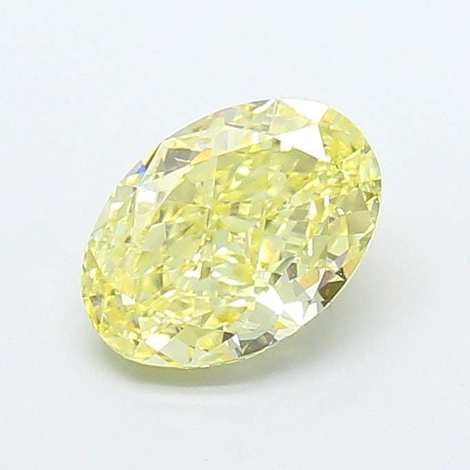 IGI Oval 2.03ct Fancy Yellow VVS2 - Loose Lab Diamond: IGI Oval 2.03ct Fancy Yellow VVS2 - Loose Lab Diamond Item Specifics: Source: This Is A Real Diamond Grown In A Lab Not Mined. Carat: 2.03 Cut: - Color: Fancy Yellow Clarity: VVS2 Polish: EX Symmetry: