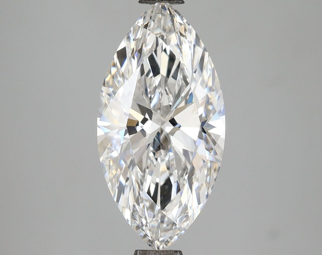 IGI Marquise 2.6ct E VVS2 - Loose Lab Diamond: IGI Marquise 2.6ct E VVS2 - Loose Lab Diamond Item Specifics: Source: This Is A Real Diamond Grown In A Lab Not Mined. Carat: 2.6 Cut: - Color: E Clarity: VVS2 Polish: EX Symmetry: EX Measurements: 14