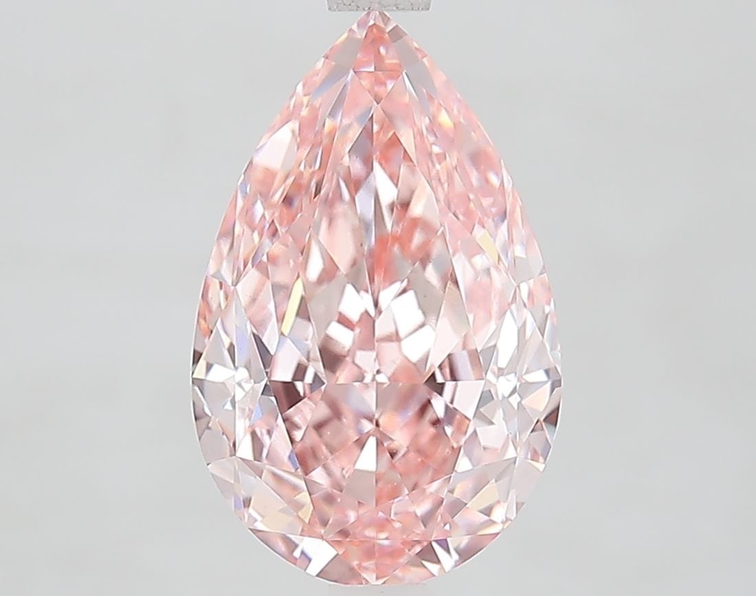 IGI Pear 3.86ct Fancy Intense Pink VVS2 - Loose Lab Diamond: IGI Pear 3.86ct Fancy Intense Pink VVS2 - Loose Lab Diamond Item Specifics: Source: This Is A Real Diamond Grown In A Lab Not Mined. Carat: 3.86 Cut: - Color: Fancy Intense Pink Clarity: VVS2 Polish: 