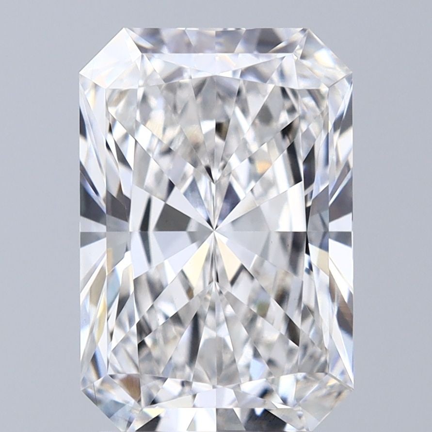 IGI Radiant 2.57ct E VVS2 - Loose Lab Diamond: IGI Radiant 2.57ct E VVS2 - Loose Lab Diamond Item Specifics: Source: This Is A Real Diamond Grown In A Lab Not Mined. Carat: 2.57 Cut: - Color: E Clarity: VVS2 Polish: EX Symmetry: EX Measurements: 1
